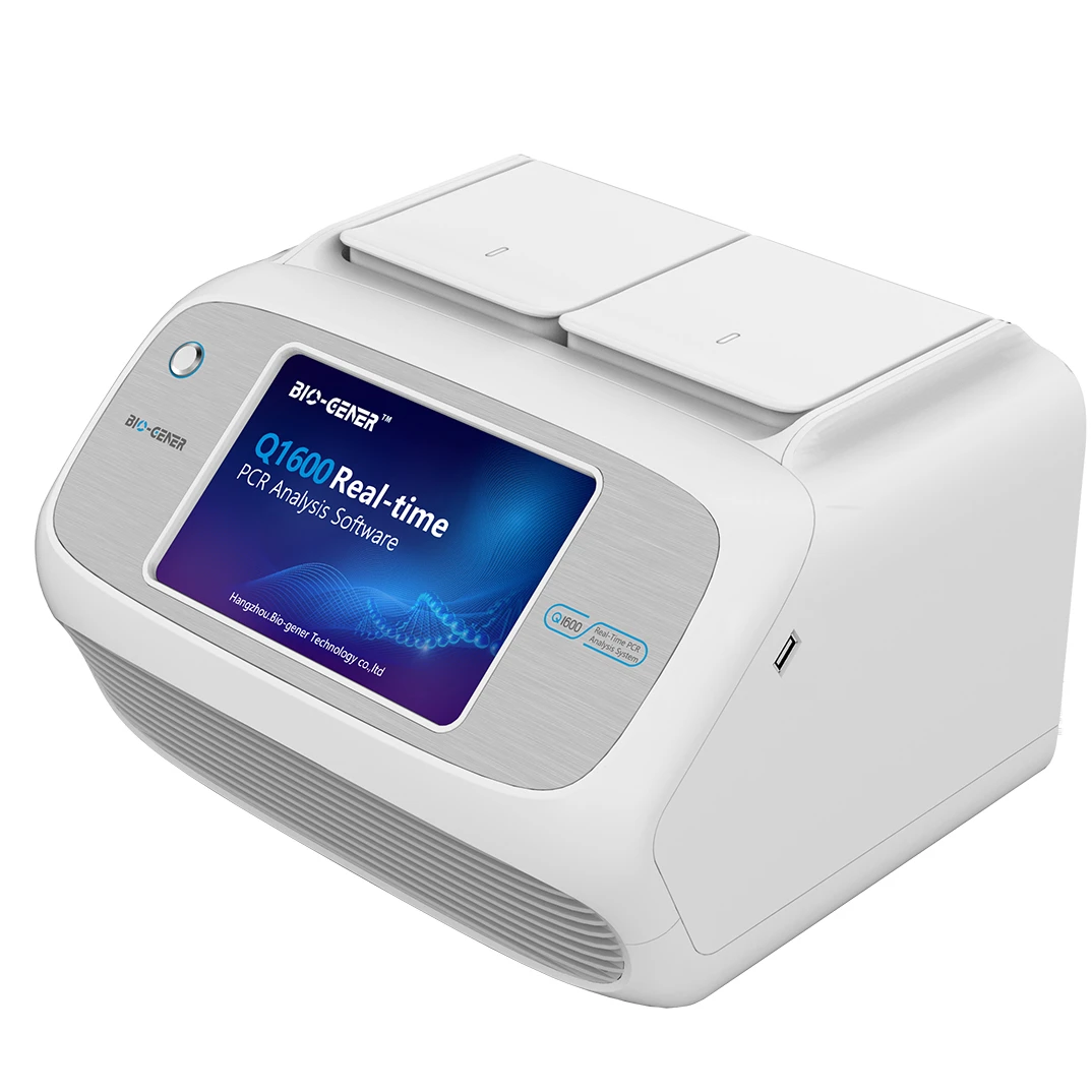 Utilizzo in laboratorio Q1602 macchina PCR a doppio canale in tempo reale RT-qPCR