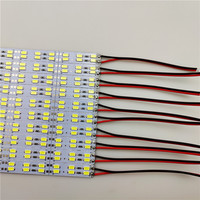 Haute luminosité SMD5630/5050/4014/2835 led barre lumineuse rétro-éclairage lumière bande dure pour cuisine sous armoire éclairage aluminium