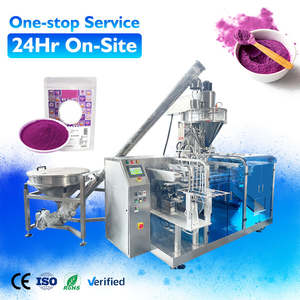 Machine de remplissage multifonctionnelle pour sachets à fermeture éclair, pour poudre de lait, granulés secs et liquides – Équipement d'emballage - Product Image 1