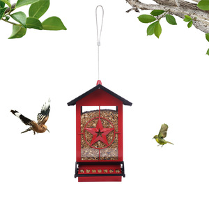 Ngoài trời sân vườn hoang dã chim thông minh mùa xuân-nạp sóc bằng chứng kim loại nhựa <span class=keywords><strong>Bird</strong></span> Feeder tùy chỉnh thiết kế-Trung Quốc - Product Image 4