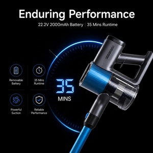 Vente flash - Aspirateur sans fil 3 en 1 avec une puissance d'aspiration de 22 Kpa, aspirateur vertical léger avec lumière LED pour la <span class=keywords><strong>maison</strong></span> - Product Image 4