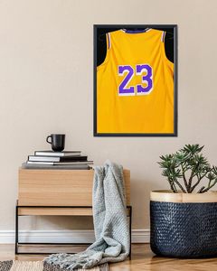 Vitrina <span class=keywords><strong>de</strong></span> Exhibición para Camisetas Deportivas, Negra, Tipo Shadow Box, Tamaño 2XL, para Montar en <span class=keywords><strong>la</strong></span> Pared, para Camisetas <span class=keywords><strong>de</strong></span> Béisbol y Baloncesto - Product Image 6
