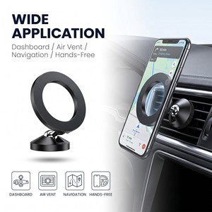 Support de téléphone magnétique pour tableau de bord de voiture <span class=keywords><strong>Magsafe</strong></span> 2024, vente en gros d'usine, compatible universel avec <span class=keywords><strong>iPhone</strong></span> 14 Pro Max, rotation à 360 degrés, 15W - Product Image 2