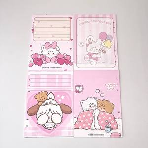 MK091 Nuovo Quaderno A5 con Copertina in PU a Forma di Cane Kawaii, Rilegatura a 6 Fori per Diari e Appunti degli Studenti - Product Image 5