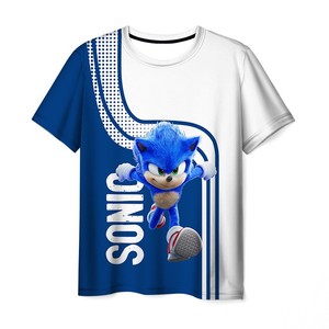 Camiseta con estampado 3D <span class=keywords><strong>de</strong></span> Mario <span class=keywords><strong>Sonic</strong></span>, disfraz <span class=keywords><strong>de</strong></span> cosplay <span class=keywords><strong>de</strong></span> manga corta <span class=keywords><strong>de</strong></span> poliéster, talla para adulto - Product Image 3