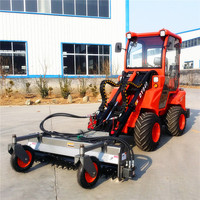 China Small Diesel Radlader Mini Gelenk Frontlader Zum Verkauf