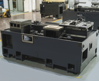 Tour CNC à double banc incliné robuste et automatique, centre d'usinage 8t/12t