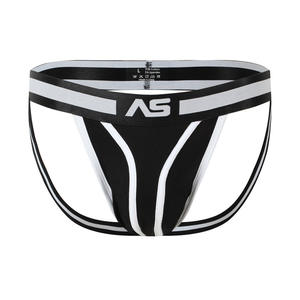 Sous-vêtements pour hommes, <span class=keywords><strong>string</strong></span> à taille basse, slip, coton, polyester, tissu tricoté, slips doux - Product Image 5