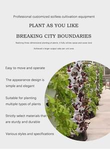 Kit de cultivo vertical para jardín doméstico, sistema de cultivo interior, sistemas de cultivo hidropónico <span class=keywords><strong>aerop</strong></span>ónico Diy - Product Image 6