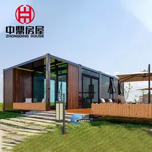 中鼎预制临时房屋小型家庭微型模块房间可拆卸房屋小型家庭套件，用于酒店工程