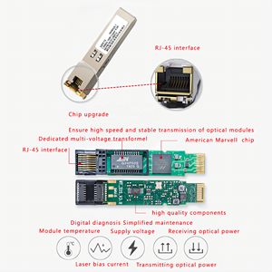 Convertisseur de média à <span class=keywords><strong>fibre</strong></span> optique Gigabit Module émetteur-récepteur de média à <span class=keywords><strong>fibre</strong></span> optique <span class=keywords><strong>RJ45</strong></span> pour routeur à commutateur Gigabit - Product Image 4