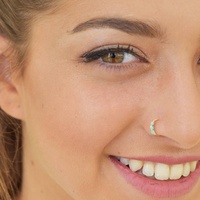 Boucle d'oreilles en acier chirurgical, 1 pièce, 316L, anneau Helix, pince-boucles d'oreilles, Piercing Boby, vente en gros
