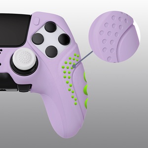 Low MOQ DIY OEM Ergonomic Soft Silicone Protective Shell <b>Controllers</b> Case Cover <b>Skin</b> for Custom <b>PS5</b> Edge With Joystick - Product Image 3