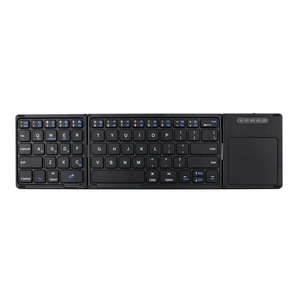 Nuova <span class=keywords><strong>Tastiera</strong></span> Wireless Pieghevole Tri-Fold Portatile USB-C con Touchpad Sensibile per iPad <span class=keywords><strong>iPhone</strong></span> Smartphone Laptop Tablet - Product Image 2