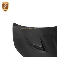 Capot avant en fibre de carbone noire style S pour Ferrari 458, capot moteur modifié, couvercle de capot