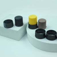 Bouchons de bouteilles de type vis pour poudre de jus multicolores de 30 mm, bouchons de bouteilles d'eau minérale avec machine de remplissage de poudre