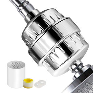 Purificador de agua ABS reemplazable, ecológico, elimina impurezas residuales, cabezal de ducha purificador de agua para baño - Product Image 1