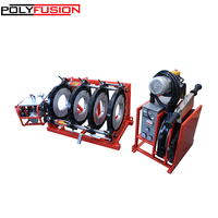 Vente en gros machine à souder HDPE 12-24 pouces soudeurs de plastique machine à souder hydraulique par fusion PE-HD bout à bout
