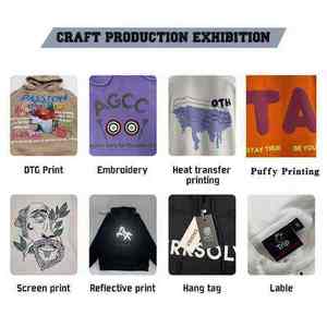 カスタムロゴ入り通気性のある冬用ヒップホップフォームレター555フーディユニセックスポリエステル/コットンジョギングピンクトレーニングウェアトラックスーツセット - Product Image 5