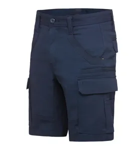 Big Size Essentials Item Heren Werkkleding 11-Inch Shorts Met Mulity Zakken Knielange Cargo Broek