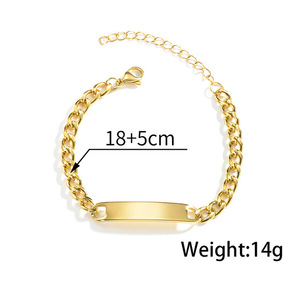 Qingyuan bricolage personnalisé mode gravé coeur couronne papillon étoile à cinq branches pendentif accessoire <span class=keywords><strong>Bracelet</strong></span> en acier inoxydable - Product Image 5