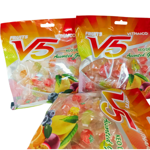 Caramelos de Goma V5 260g, Deliciosos Sabores Mixtos de Frutas, Golosinas de Gelatina Surtidas, Premios Diarios para Niños, Suministrado por Vithaico Vietnam - Product Image 6