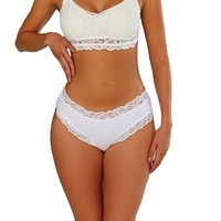 Nouveaux slips string en coton taille mi-haute pour femmes, confortables et sexy, tricotés sans couture, ODM, pour l'exportation
