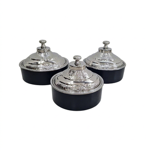 หม้อปรุงอาหารสแตนเลสแบบมีฉนวนกันความร้อนผนังสองชั้นหม้ออบสแตนเลส - Product Image 1