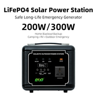 ESG Peralatan Darurat Rumah Tangga Cadangan Daya Luar Ruangan Berkemah 300W 256WH 600W 640Wh Baterai Lifepo4 Stasiun Daya Portabel