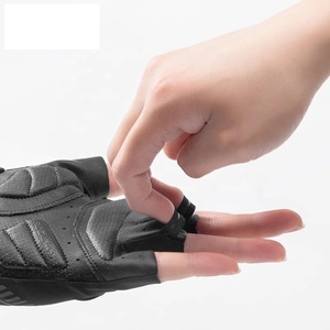 Nouveauté OEM Gants de vélo d'extérieur très réfléchissants et antidérapants Coussin en gel pour support de poignet à demi-doigt Écran tactile pour Smartphone Unisexe - Product Image 4