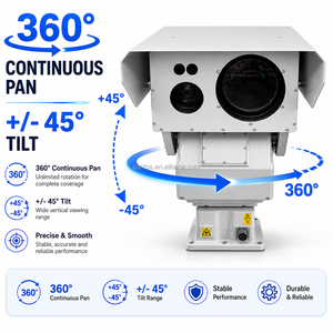 Caméra thermique PTZ <span class=keywords><strong>multi</strong></span>-capteurs ultra longue portée avec télémètre laser, illuminateur laser, 4K EO IR - Product Image 2
