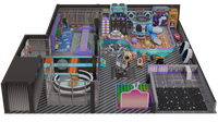 HELLO CAT - Espaces de jeux personnalisés sur le thème de l'espace - Installations de parc d'attractions - Aire de jeux intérieure pour enfants - Équipements de jeux pour enfants