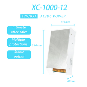 1000W 12V/83A thiết bị điều khiển công nghiệp dẫn chuyển đổi ánh sáng loại <span class=keywords><strong>AC</strong></span>-DC tự động hóa chuyển mạch cung cấp điện - Product Image 2