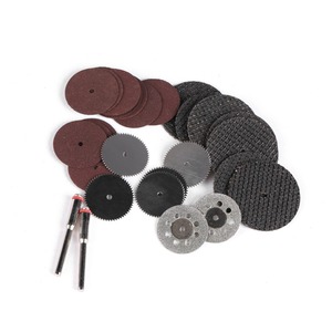 Kit de polissage pour meuleuse électrique, 30 pièces, avec accessoires pour papier abrasif et tige de connexion, pour outil rotatif - Product Image 2