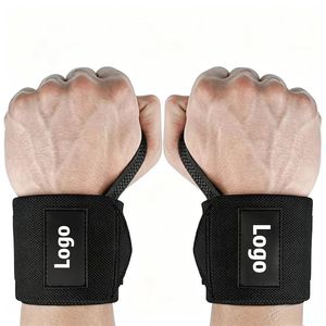 Powerlifting Bilek Sargıları Özelleştirilebilir, Ayarlanabilir ve Nefes Alabilen, Spor Salonu, Fitness, Ev Egzersizi için, OEM Logolu - Product Image 1
