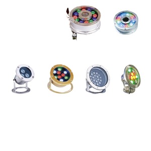 Led Water Fountain <b>Light</b> Ip68 Stainless Steel 12v 24v Outdoor <b>Pool</b> Pond Lighting For Garden Decor - Product Image 3
