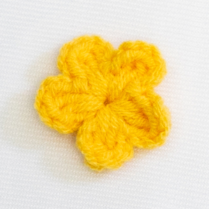 Fleurs artificielles en coton au crochet de 3,5 cm pour la décoration intérieure, accessoires de couture doux, collection printemps, vente en gros - Product Image 5