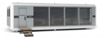 Maison capsule préfabriquée en acier moderne et intelligente F37 Tiny Smart, maison capsule écologique pour hôtel, maison ou solution commerciale