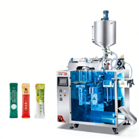 Machine de remplissage de liquides polyvalente pour sachets préformés, idéale pour les jus, les gelées et les pâtes alimentaires