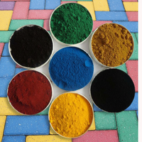 Pigment d'oxyde de fer pour ciment, béton, brique, asphalte, peinture, revêtement