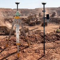 Récepteur GNSS RTK économique SingularXYZ prenant en charge GPS, GLONASS et GALILEO, ensemble base et mobile avec licence permanente