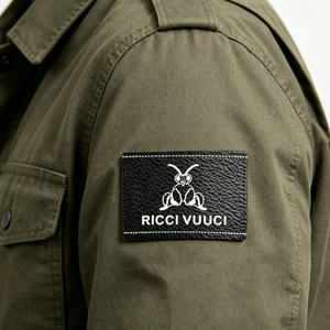 Patch en cuir sérigraphié avec personnages d'insectes de dessins animés, patchs en cuir véritable à coudre, étiquette en cuir pour jeans, accessoires vestimentaires - Product Image 3