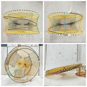 Jaula Circular <span class=keywords><strong>de</strong></span> Alta Calidad <span class=keywords><strong>para</strong></span> Cría <span class=keywords><strong>de</strong></span> Cangrejos, con Resorte, Importada, Venta Directa - Product Image 2