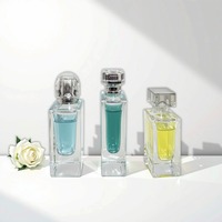 Vente en gros emballage en verre bouteille de parfum atomiseur de parfum de 50ml bouteille d'huile essentielle boîte cosmétique flacons de pulvérisation de parfum