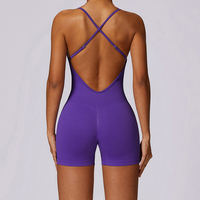 Nouvelle conception Combinaison de sport ajustable pour femme, tenue de yoga, vêtements de gym, combinaison de musculation