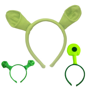 Diadema Green <span class=keywords><strong>Show</strong></span> para niños <span class=keywords><strong>de</strong></span> Halloween M211, diadema <span class=keywords><strong>Shrek</strong></span>, disfrazarse como accesorios <span class=keywords><strong>de</strong></span> Graduación - Product Image 2