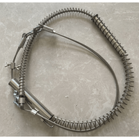 Outils de chasse, piège à ressort double en acier inoxydable pour sangliers, biches, renards, animaux de grande taille - respectueux de l'environnement