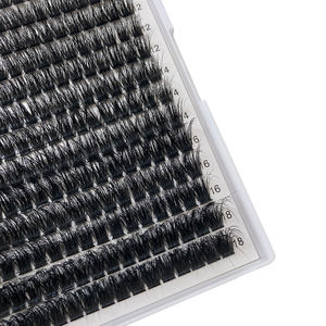 Cruelty Free Vegan Lash Clusters Venta al por mayor Private Label Cluster Lash Bandejas - Product Image 1