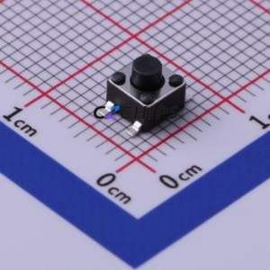 TS-1091S-A3B3-C1D2 Tactile Switch Switch Single Pole Single Throw Round Button 2.5N 4.5mm - Product Image 1