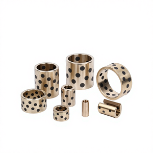 ปลอกลูกปืนกราไฟต์ทองแดงแบบหล่อลื่นในตัว JDB ขนาดเส้นผ่านศูนย์กลางภายใน 30-38 มม. ทนทานต่อการสึกหรอ ไม่ใช้น้ำมัน รุ่น MPBZ - Product Image 1